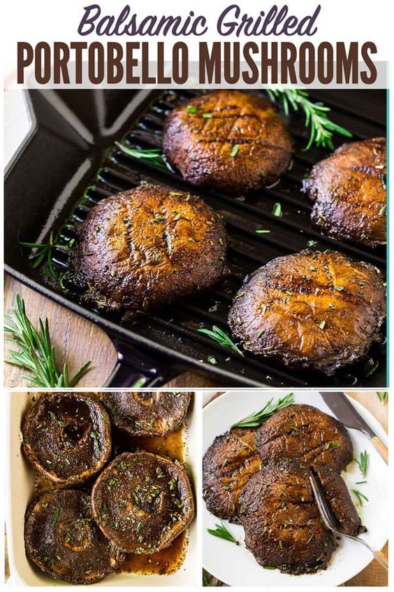 How to make the best Grilled Portobello Mushrooms. Easy, low-carb, vegan recipe that’s great for a portobello steak, grilled portobello mushroom burger, and Meatless Monday dinners. The simple portobello mushroom marinade gives them incredible flavor! #wellplated #portobello #meatlessmonday #lowcarb #vegan #mushroom #burger #healthy