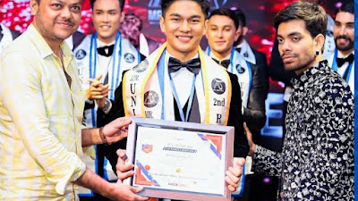 Kembali Banggakan Kota Bandung, Vic Fadlin Raih Gelar Runner Up Mister Universe 2024