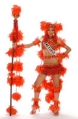 Dayana Mendoza - Miss Universe Venezuela in National Costume