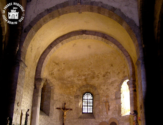 SAINT-ANDRE-DE-SOREDE (66) - Ancienne abbatiale (XIe-XIIe siècles)