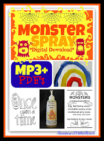 photo of: "Monster Spray" Digital Download Mp3 + Pdf's from Debbie Clement