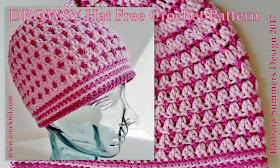 how to crochet, free crochet patterns, sleep hats, chemo caps, bald heads, beanies, hats,