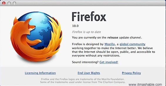 Firefox 10 Released to Download, Firefox 10 now available for download, Download Firefox 10 from Mozilla