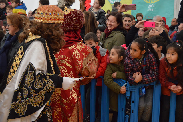 llegada de los Reyes Magos a Barakaldo