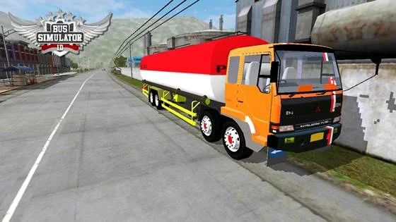 Mod Truck Tangki Mitsubishi Fuso Trinton