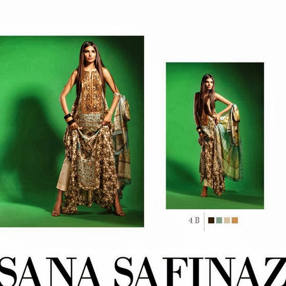 Sana Safinaz Pure Silk Collection 2013-14