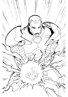 Iron Man Coloring Pages