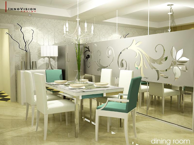 Best Dining Room Idea With Walls of White Themed-2