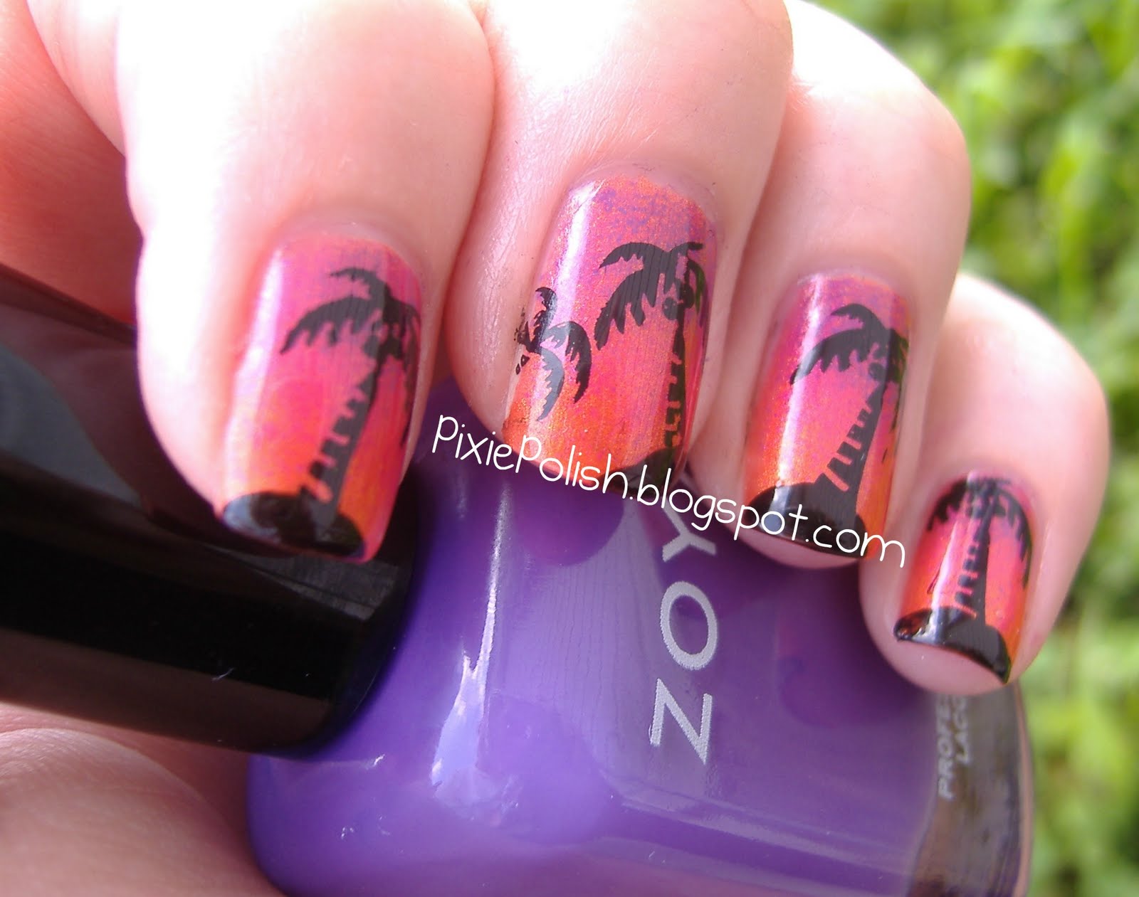 Easy Hawaiian Nail Designs On the design and then to