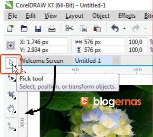 Cara Detail Cropping Foto dengan Corel Draw