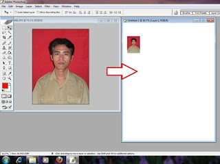 membuat foto ukuran 3x4 dengan spftware photoshop