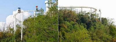 Sky Cycle, Roller Coaster Berbentuk Sepeda Ontel di Jepang