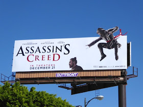 Assassins Creed movie billboard