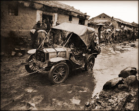 Fotografías de las primeras carreras de automóviles