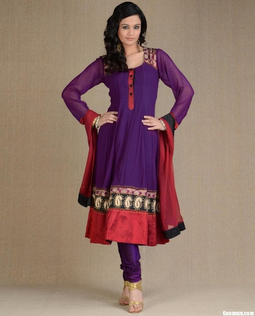 Anarkali-Churidar-Suit