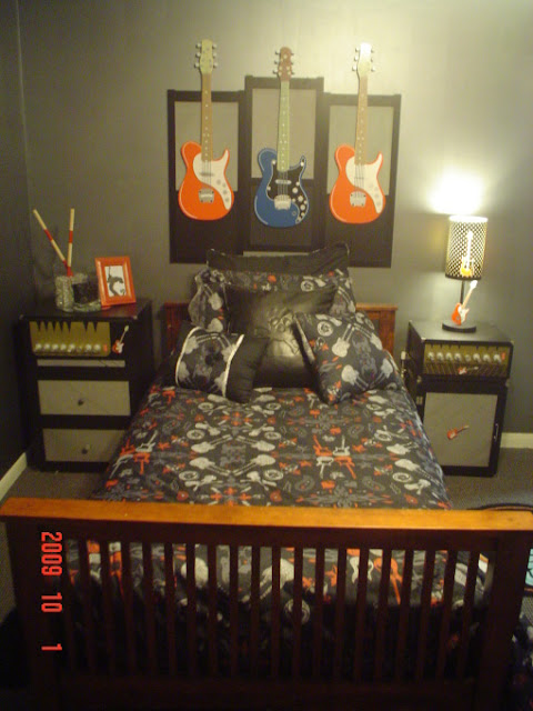 Rock N Roll Bedroom Decor
