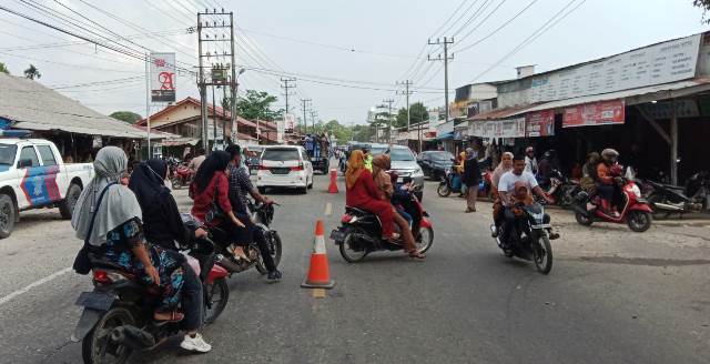 Polres Aceh Timur Antisipasi Kemacetan Libur Panjang