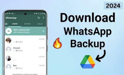 How to download whatsapp data