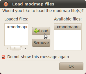 Enable Modmap load at book dialog