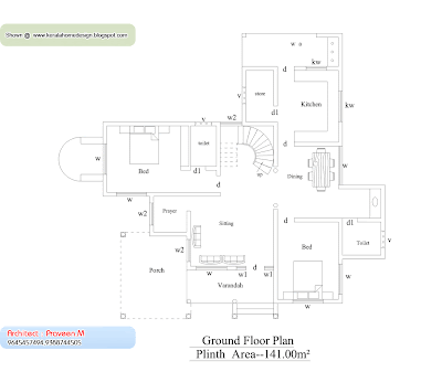 Kerala Style Homes - 2607 Sq. Ft