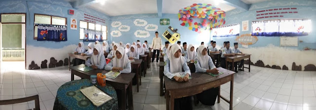 dekorasi ruang kelas sma terbaru