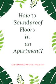 soundproof floor