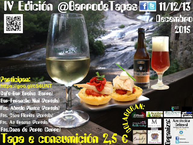 Arranca la IV Edición de #BarrodeTapas con catas de vinos D.O. Rías Baixas, showcookings y talleres de cocina italiana y aceites.