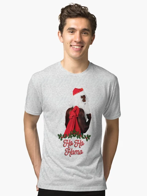 Ho ho homo - Christmas t-shirt for gays