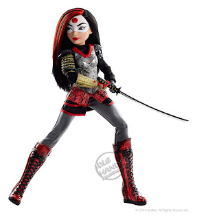 San Diego Comic-Con 2016 Mattel Exclusive DC SUPER HERO GIRLS KATANA ACTION DOLL
