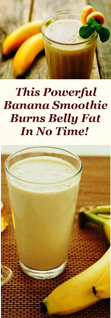 Remove Fat From Your Waist And Abdomen With This Powerful PINEAPPLE And BANANA Smoothie!
