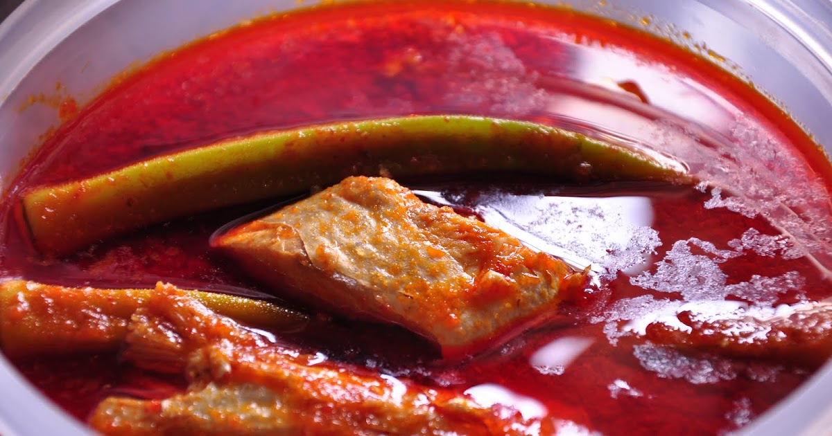My Small World ♥: Kailan Ikan Masin & Asam Pedas Senangin