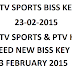 PTV Sports Biss Key 23 Feb 2015 PTV K Feed Biss Key 23 Feb 2015 Latest Biss Code Paksat 1R 2015