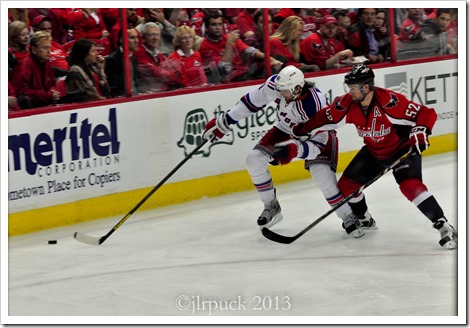 Gunning for the puck