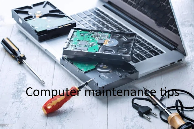 Computer maintenance tips
