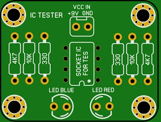 Cara Membuat IC Terster Dual Opamp