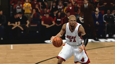 NBA 2K13 Ray Allen Cyberface Patch