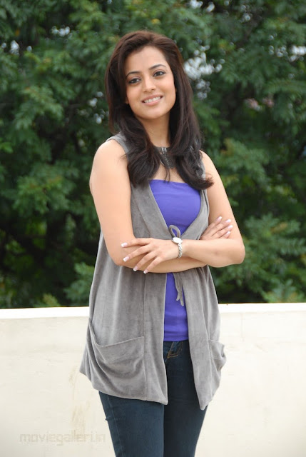 Kajal's Sister: Nisha Agarwal Blue Dress Photoshoot