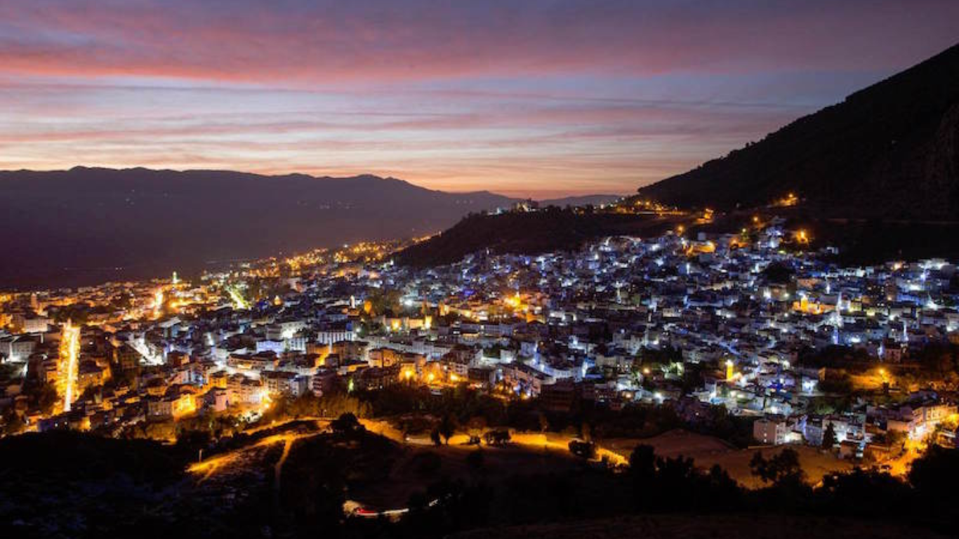 الحياة الليلية بشفشاون المغرب