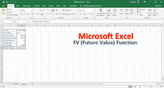 microsoft excl fv function in hindi