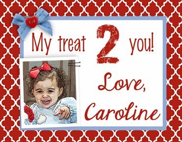 Caroline 2nd BD Thank You Treat