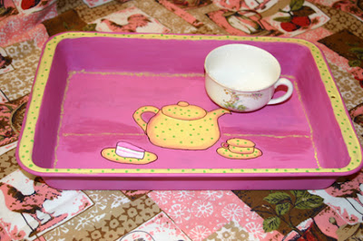 Painted trays