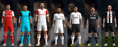 Preview PES 2012: Uniforme do Besiktas 2012/13