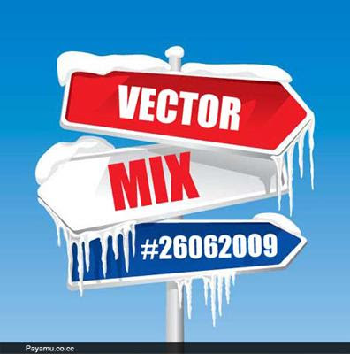 vector snow way