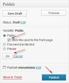 sticky post wordpress