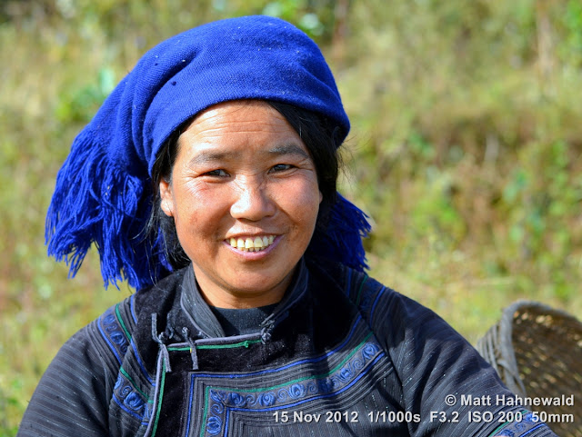 close up, people, street portrait, China, Yunnan, hill tribe, ethnic minority, traditional costume, Yuanyang, Hani people