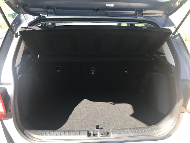 Cargo area of 2020 Hyundai Venue