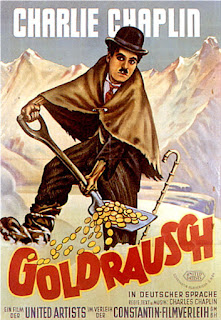 GOLDRAUSCH. Alemania. Diseño: Heinz Bonné. LA QUIMERA DEL ORO. The Gold Rush. 1925. Estados Unidos. Dirección: Charles Chaplin. Reparto: Charles Chaplin, Mack Swain, Georgia Hale, Tom Murray, Malcom Waite, Henry Bergman, Betty Morrisey.