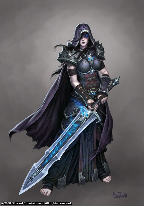 death knight wallpaper. quot;Female Death Knightquot; by Glenn