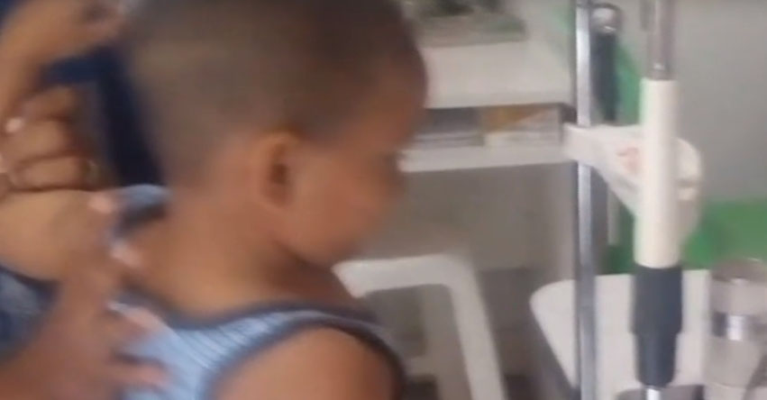 INDIGNACIÓN: Niño herido tras explotar un teléfono celular «LG» no recibe atención del seguro que le ofrecieron [VIDEO]