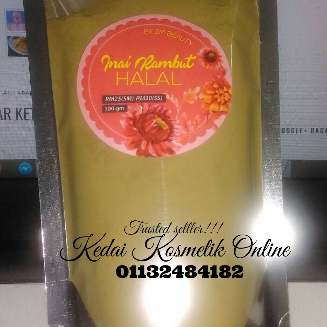  INAI  RAMBUT  HALAL ZMBEAUTY SHOP